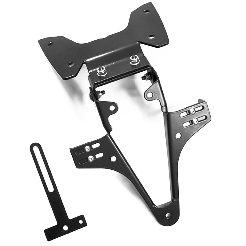 ADJUSTABLE LICENSE PLATE BRACKET FOR SUZUKI GSX-R 600 / GSX-R 750 08-10 - HIGHSIDER