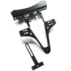 ADJUSTABLE LICENSE PLATE BRACKET FOR KAWASAKI VERSYS 650 06-09 - HIGHSIDER