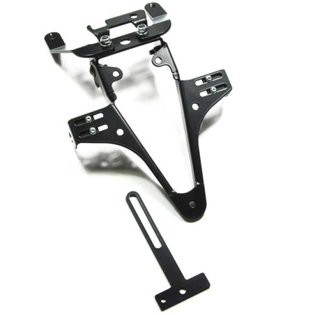 ADJUSTABLE LICENSE PLATE BRACKET FOR KAWASAKI VERSYS 650 10-14 - HIGHSIDER