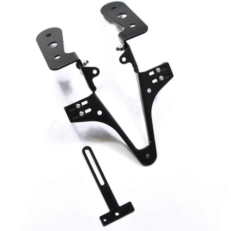 ADJUSTABLE LICENSE PLATE BRACKET FOR KAWASAKI ZX-10R 04-05 - HIGHSIDER
