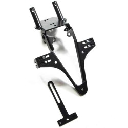 ADJUSTABLE LICENSE PLATE BRACKET FOR KAWASAKI ZX-10R 11-15 - HIGHSIDER