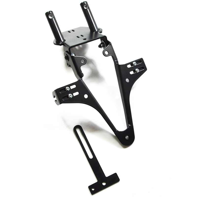 ADJUSTABLE LICENSE PLATE BRACKET FOR KAWASAKI ZX-10R 11-15 - HIGHSIDER