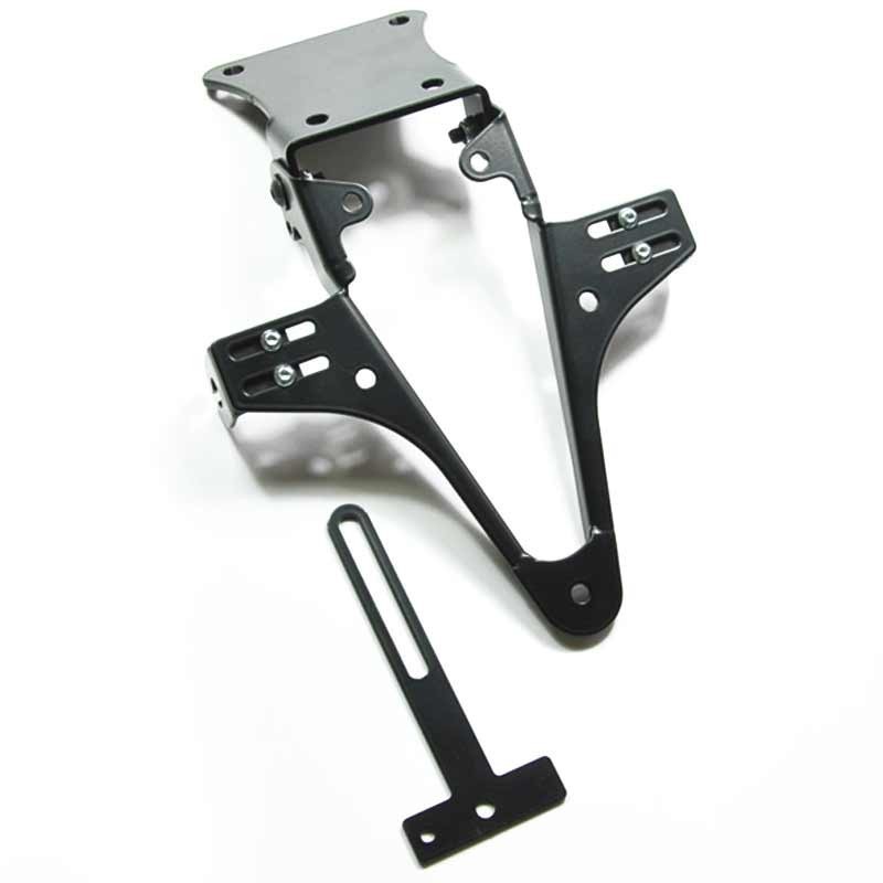 ADJUSTABLE LICENSE PLATE BRACKET FOR KAWASAKI ZX-6R 05-06 - HIGHSIDER