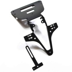 ADJUSTABLE LICENSE PLATE BRACKET FOR KAWASAKI ZZR 1400 06-18 - HIGHSIDER