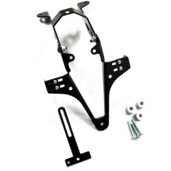 PORTATARGA REGOLABILE PER KTM 690 DUKE 08-11, DUKE R 10-12, SM 07-09, SMR BJ 08-10 - HIGHSIDER