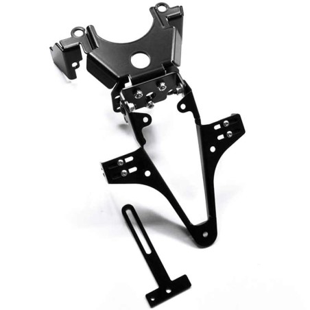 ADJUSTABLE LICENSE PLATE BRACKET FOR KTM 990 SUPERMOTO SM/ SM-R/ SM-T 08-14 - HIGHSIDER
