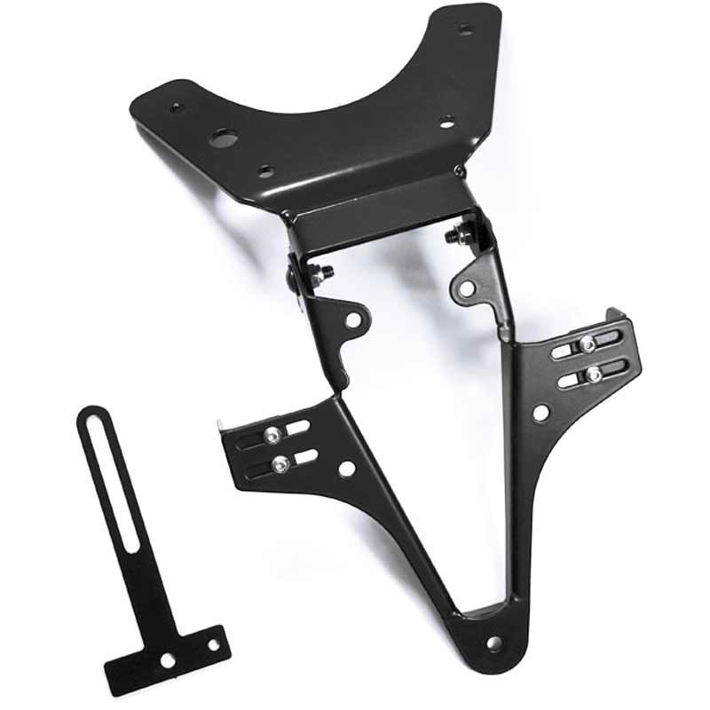 ADJUSTABLE LICENSE PLATE BRACKET FOR SUZUKI GSX-R 1000 09-16 - HIGHSIDER