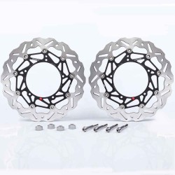 BRAKING WAVE SK2 330MM OVERSIZE FRONT BRAKE DISCS KIT, SPACERS AND BOLTS FOR HONDA CB 1000 R 08-16