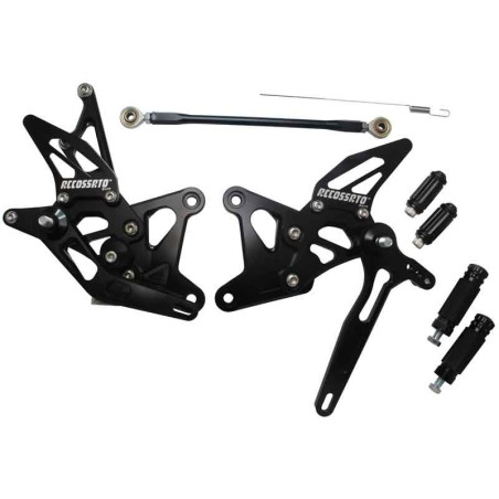 RACING REARSETS KIT ACCOSSATO KAWASAKI ZX-6RR / ZX-636 05-06
