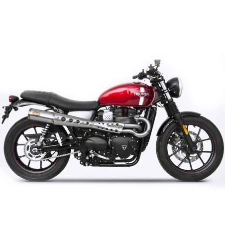 ZARD HIGH MOUNTED FULL KIT FOR TRIUMPH STREET TWIN 16-19
