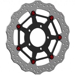 ACCOSSATO ELITE FLOATING FRONT BRAKE DISC FOR KAWASAKI Z800 / Z800e 2013-2017 - DK235