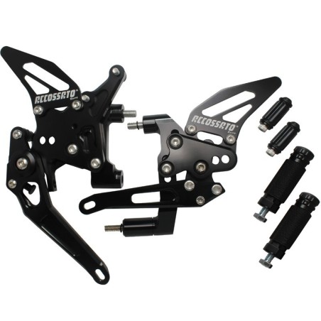 PEDANE ARRETRATE ACCOSSATO DUCATI 1199 PANIGALE 2012