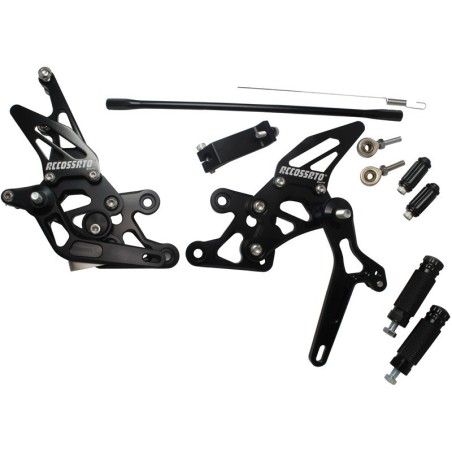 RACING REARSETS KIT ACCOSSATO YAMAHA FZ1 / FZ8