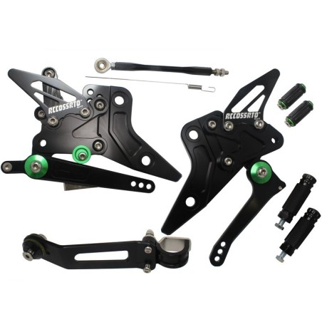 RACING REARSETS KIT ACCOSSATO KAWASAKI Z800 / Z800e 13-16