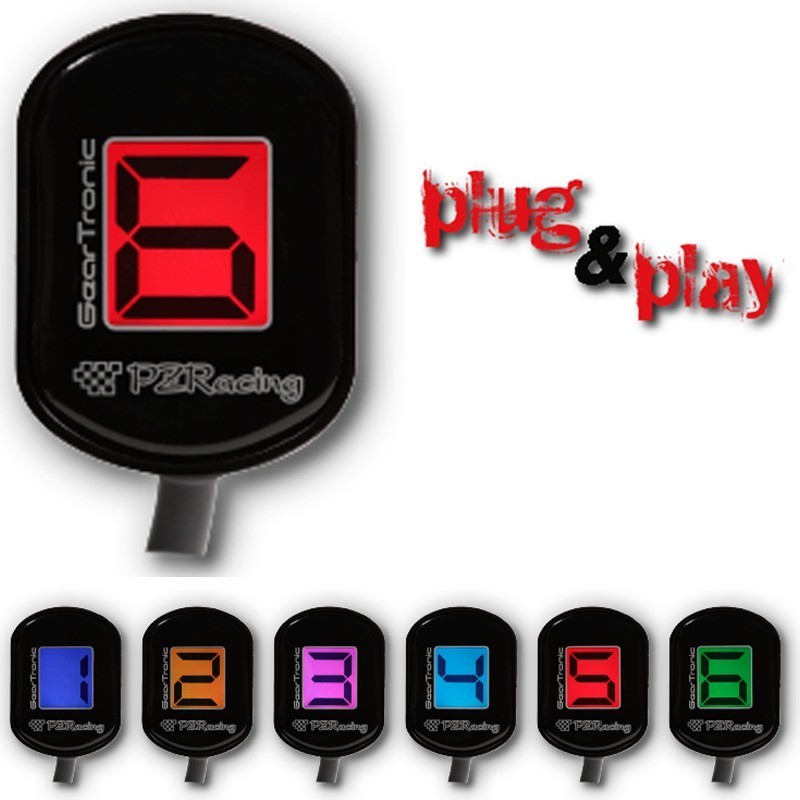 PZRACING GEAR INDICATOR GEARTRONIC ZERO - PLUG N PLAY DUCATI