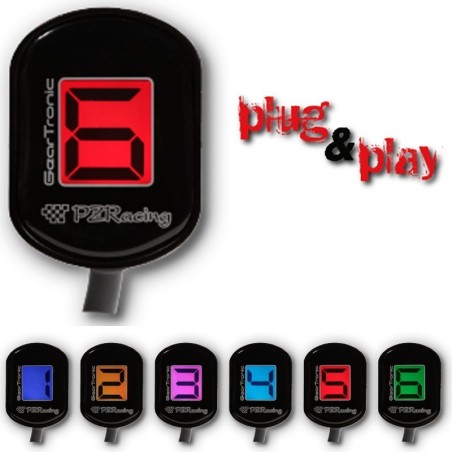 INDICATORE DI MARCIA INSERITA PZRACING GEARTRONIC ZERO - PLUG N PLAY HONDA