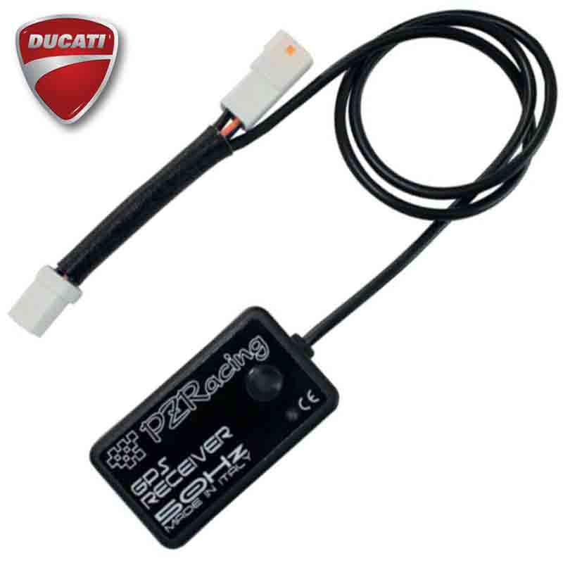 GPS RECEIVER PLUG N PLAY PZRACING P-TRONIC FOR ORIGINAL DASHBOARDS DUCATI PANIGALE AND SUPERSPORT