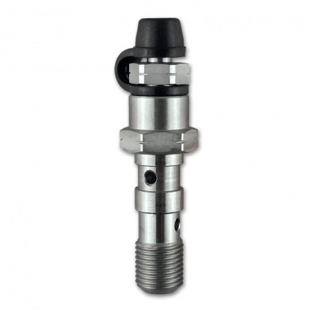 BLEEDING VALVE FOR THUMB BRAKE MASTER CYLINDER, HRMC AND REAR PUMP ACCOSSATO - M10X1 - DOUBLE FITTING