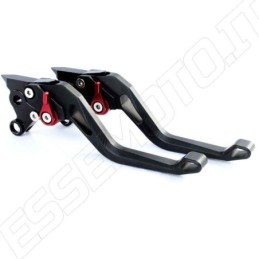 Matte Black Adjustable Brake & Clutch Levers - Aprilia Rs660 / Tuono 660 2022