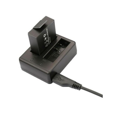 Carica Batteria Doppio Sjcam SJ5000, SJ4000 e M10 -RIVENDITA ITALIA