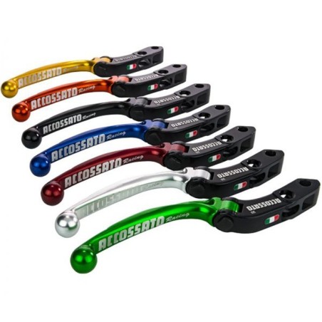 FOLDING RADIAL CLUTCH LEVER FOR ACCOSSATO AND BREMBO CLUTCH MASTER CYLINDERS