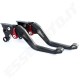 CLUTCH AND BRAKE LEVERS ''MATT BLACK'' SPECIAL EDITION - HO0402L