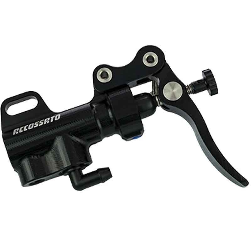 ACCOSSATO THUMB BRAKE MASTER CYLINDER WITH SHORT LEVER