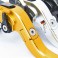 FOLDABLE CLUTCH AND BRAKE LEVERS ''WAVE'' ESSEMOTO - AD0304L
