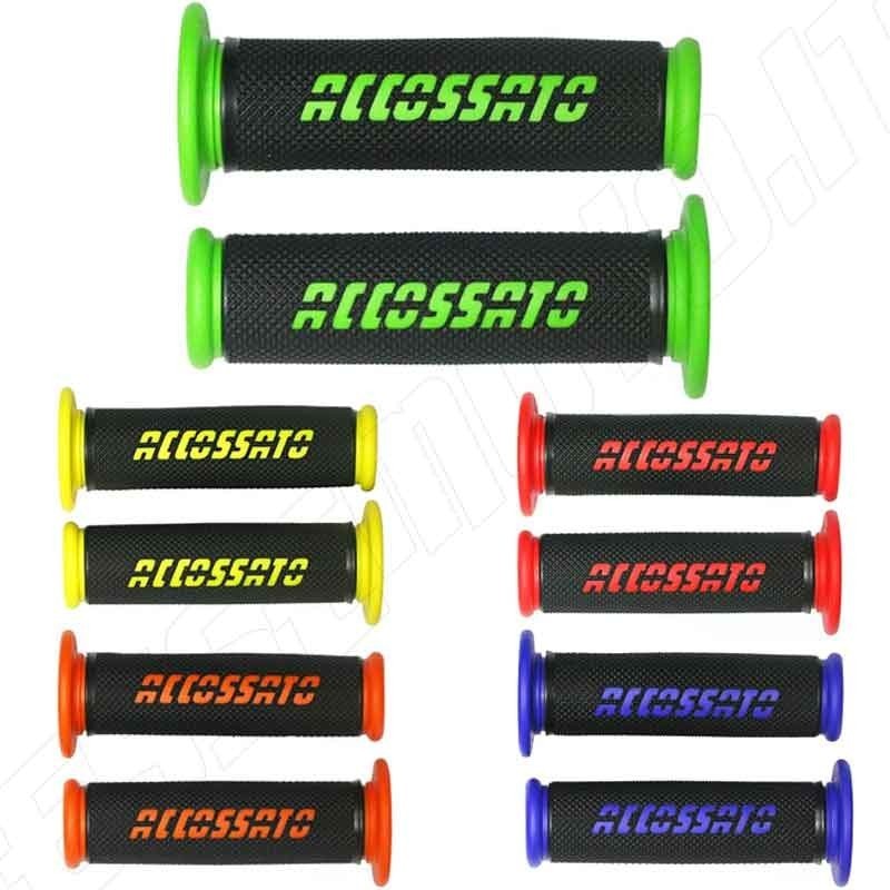 ACCOSSATO TWO-TONE RACING GRIPS