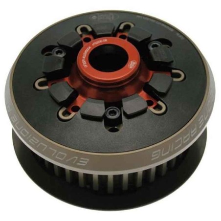FRIZIONE ANTISALTELLAMENTO A SECCO STM EVOLUZIONE SBK CON CAMPANA E DISCHI Z48 PER DUCATI HYPERMOTARD1100/S