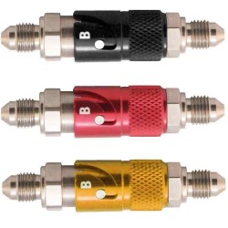SGANCIO RAPIDO ACCOSSATO IN TITANIO PER TUBO FRENO UNF 3/8”-24