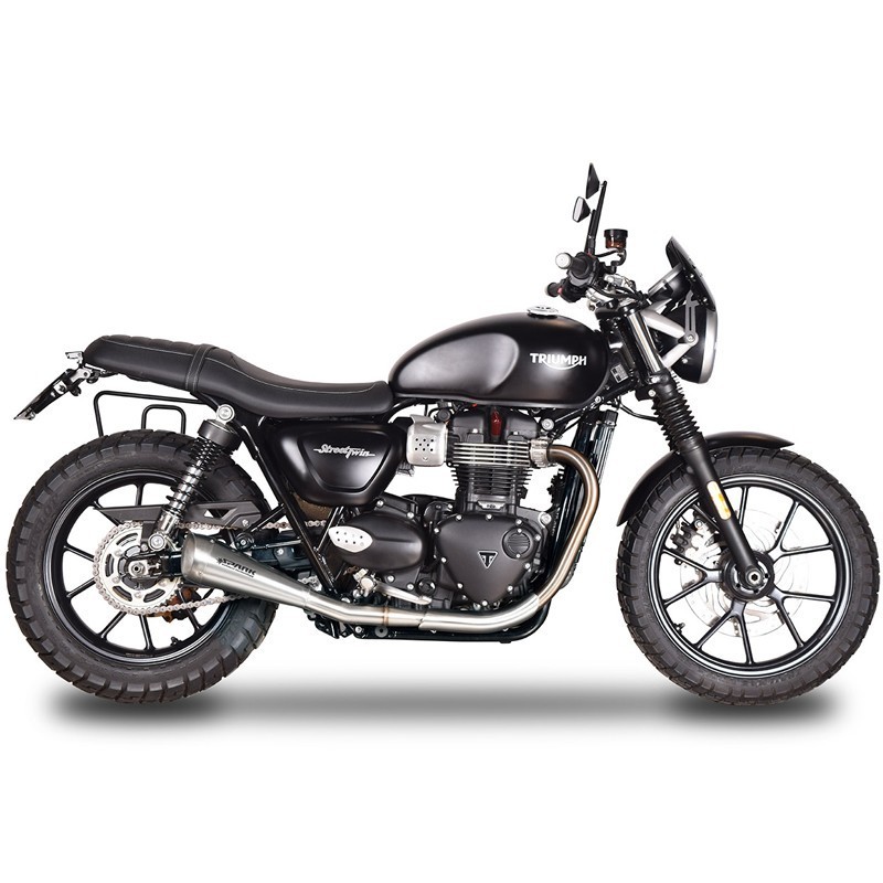 COPPIA TERMINALI SCARICO SPARK 60'S TRIUMPH STREET TWIN 16-18