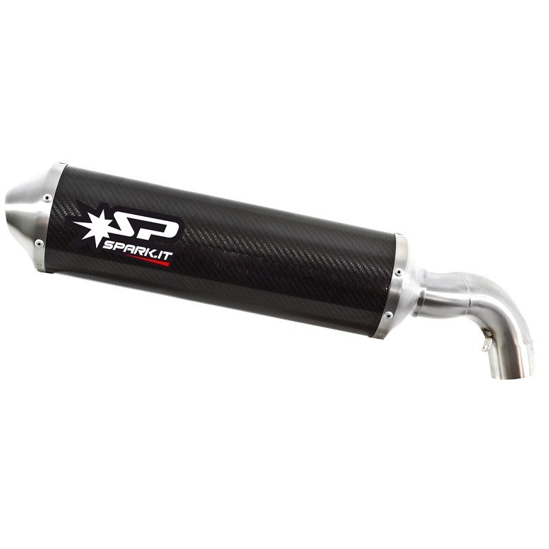 SPARK OVAL EXHAUST DUCATI HYPERMOTARD 796 09-12