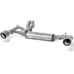 AKRAPOVIC IMPIANTO DI SCARICO INOX PER ABARTH 595 / 595C PISTA COMPETIZIONE TURISMO 09-19