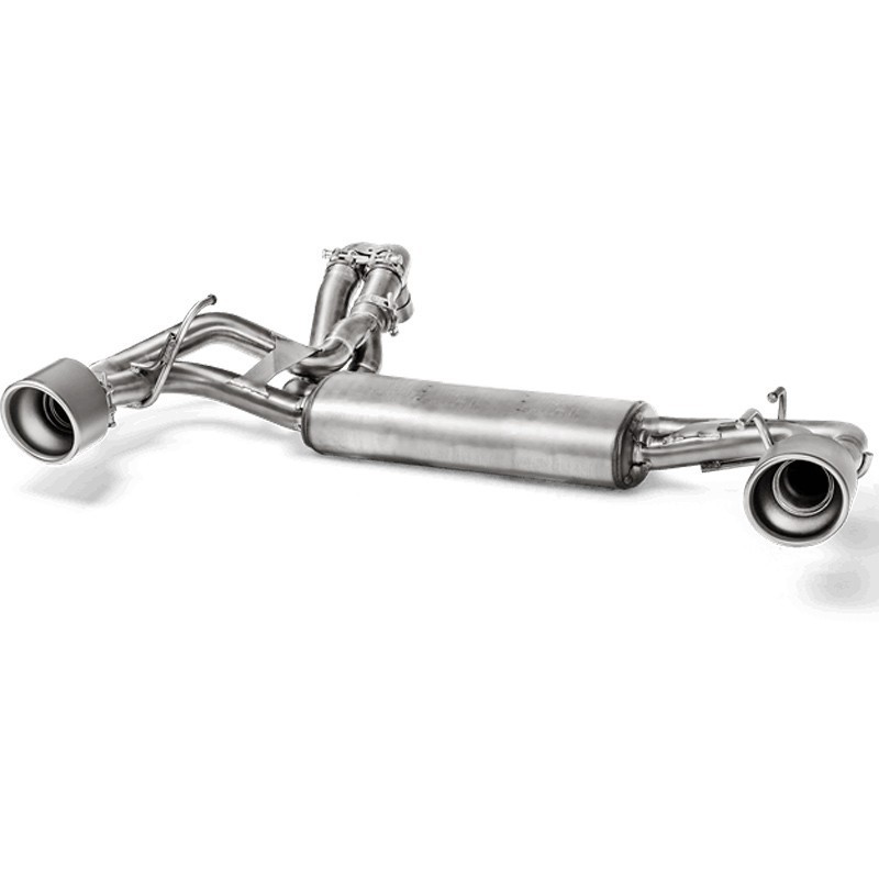 AKRAPOVIC IMPIANTO DI SCARICO INOX PER ABARTH 595 / 595C PISTA COMPETIZIONE TURISMO 09-19