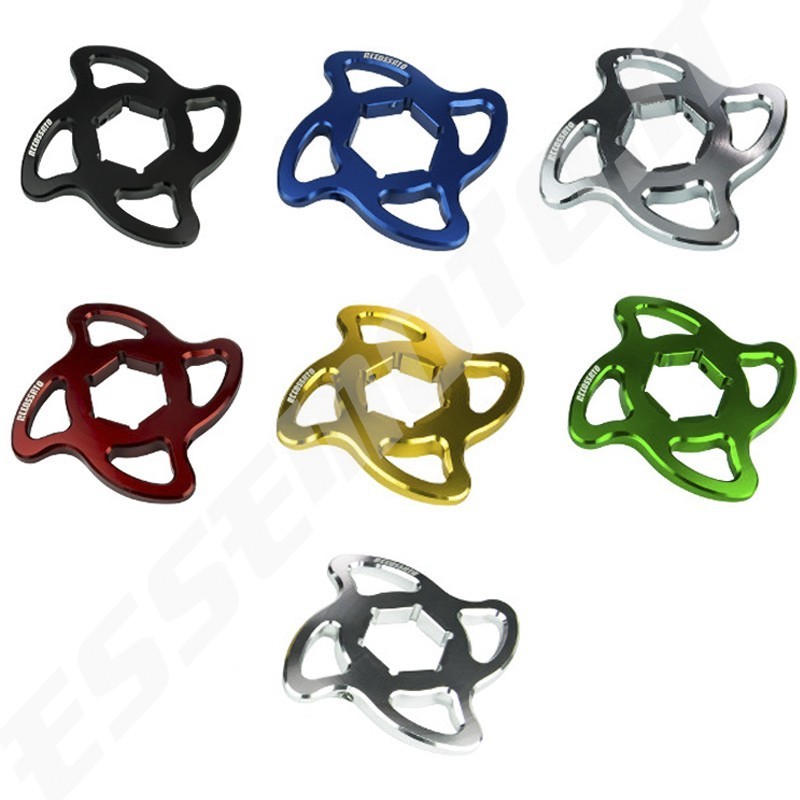 Valter Moto GRFX0103 Ghiera Regolazione Precarico Forcella Moto, Colore Oro, Resistente E Facile Da Usare