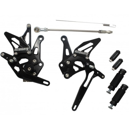 PEDANE ARRETRATE ACCOSSATO KAWASAKI Z1000 14-16
