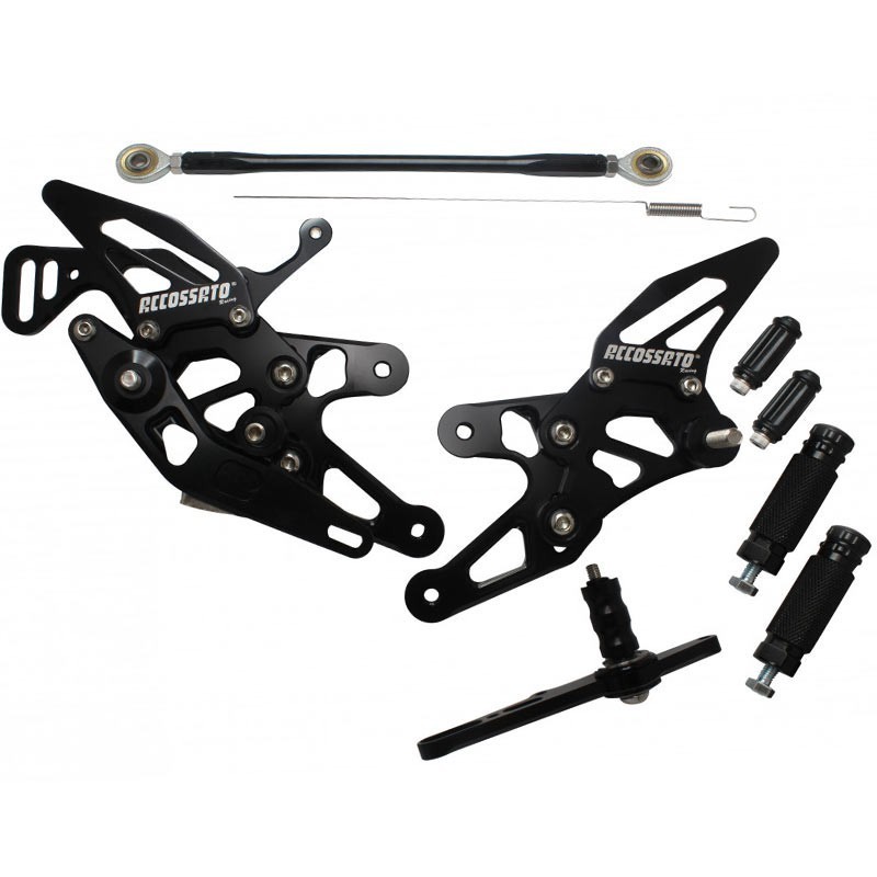 RACING REARSETS KIT ACCOSSATO BMW S1000RR 15-18