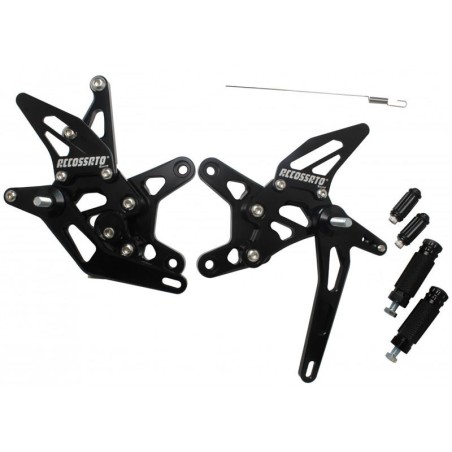 PEDANE ARRETRATE ACCOSSATO KAWASAKI ZX-6R 07-08