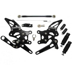 PEDANE ARRETRATE ACCOSSATO APRILIA RSV4 2009-2019 (NO ABS)