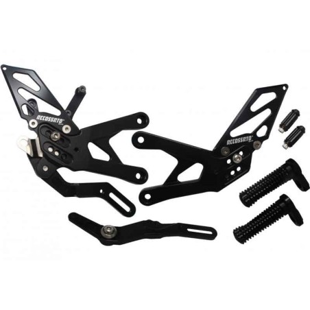 RACING REARSETS ACCOSSATO YAMAHA YZF-R1 15-16 (Racing)