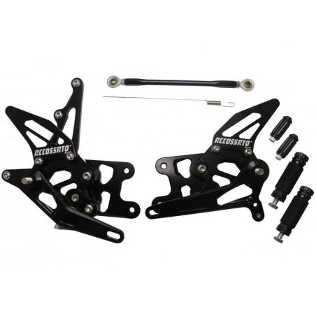 PEDANE ARRETRATE ACCOSSATO SUZUKI GSX-R 1000	07-08