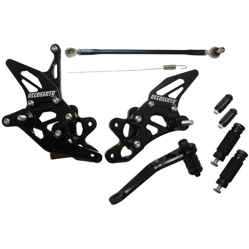 RACING REARSETS ACCOSSATO SUZUKI GSX-R 600 / GSX-R 750 06-10