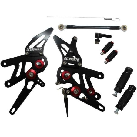 PEDANE ARRETRATE ACCOSSATO APRILIA RSV4 APRC (ABS) 13-14
