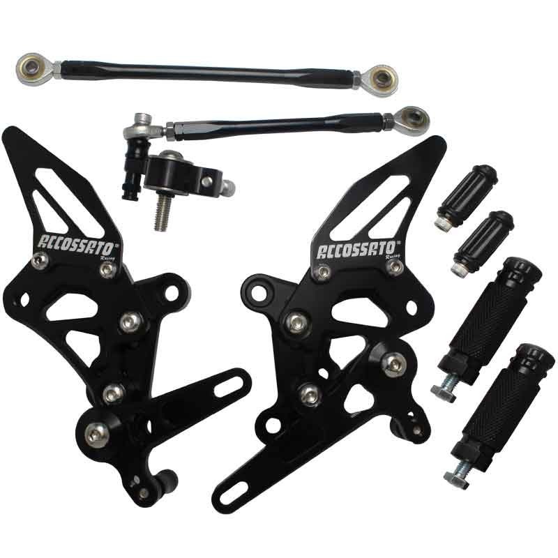 RACING REARSETS KIT ACCOSSATO DUCATI 1098 /S 07-08