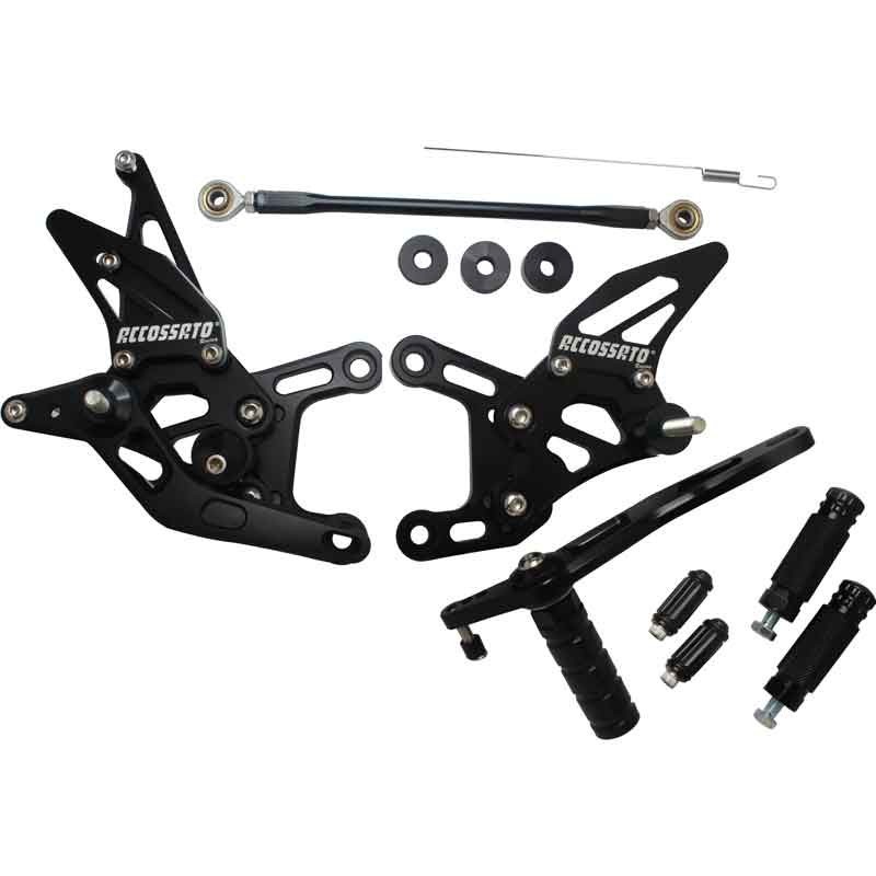 RACING REARSETS KIT ACCOSSATO YAMAHA YZF-R1 09-14