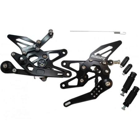 PEDANE ARRETRATE ACCOSSATO TRIUMPH DAYTONA 675/R 13-14