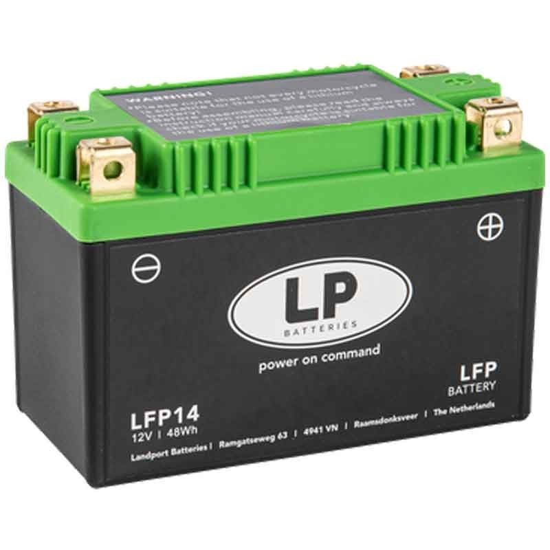 BATTERIA MOTO AL LITIO (LiFePO4) SENZA MANUTENZIONE LP - LFP14