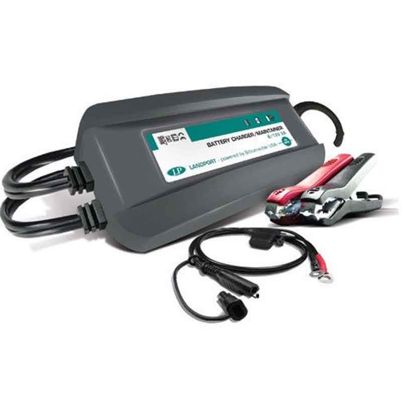 BATTERY CHARGER AND MAINTAINER AUTOMATIC BATTERY CHARGER FOR MOTORCYCLES LP - PC SPI2