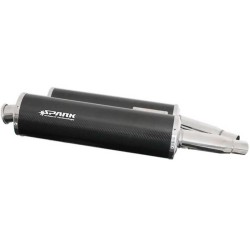 TERMINALE SCARICO SPARK OVALE DUCATI MONSTER 600 94-00 / 900 94-99 / 620/695/750/800/900IE/1000/S4